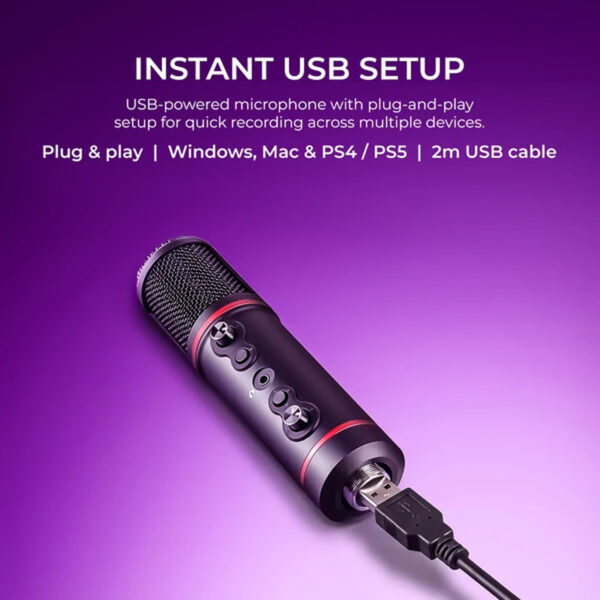 Digitek (DM 501) USB Podcast & Gaming Condenser Microphone Kit