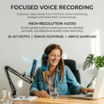 Digitek (DM 501) USB Podcast & Gaming Condenser Microphone Kit