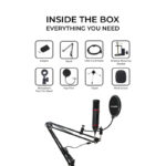 Digitek (DM 501) USB Podcast & Gaming Condenser Microphone Kit
