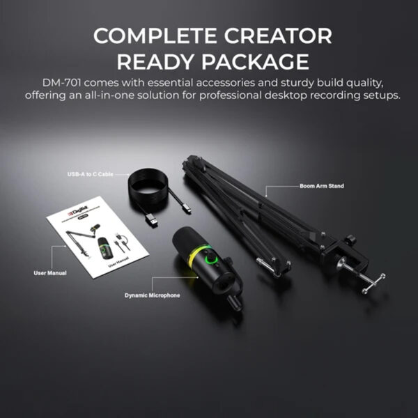 Digitek DM 701 USB Dynamic Microphone