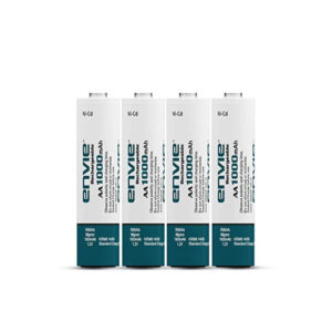 Digitek ENVIE 1000mAh AA Rechargeable Batteries - Pack Of 4