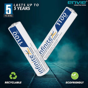Digitek ENVIE 1100mAh AAA Rechargeable Batteries - Pack of 2