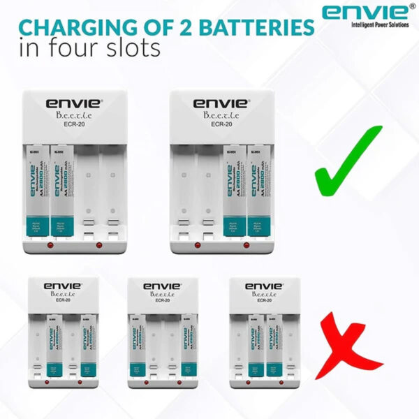Digitek ENVIE ECR-20 Rechargeable Batteries Charger
