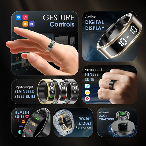 Pebble Halo Smart Ring