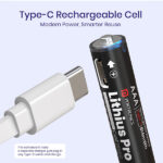 Portronics AAA Lithius Pro Rechargeable Batteries