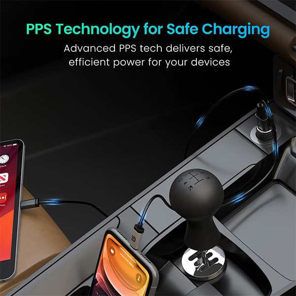 Portronics Car Power View 36W Car Charger