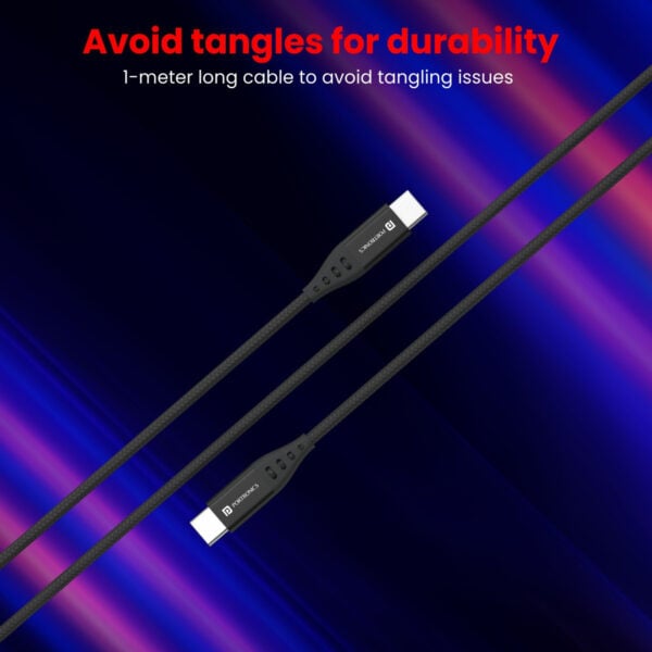 Portronics Konnect C1 Type C To Type C Cable