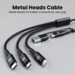 Portronics Konnect J9 4 in 1 Cable