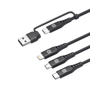 Portronics Konnect J9 4 in 1 Cable