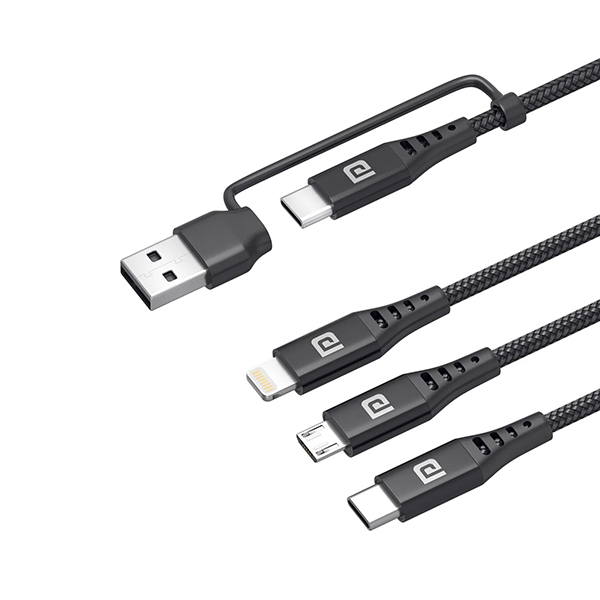 Portronics Konnect J9 4 in 1 Cable