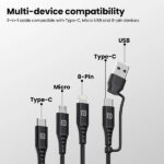 Portronics Konnect J9 4 in 1 Cable