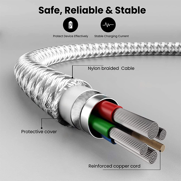 Portronics Konnect L1 Type C to 8 Pin Cable