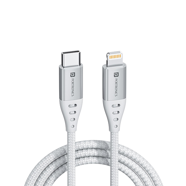 Portronics Konnect L1 Type C to 8 Pin Cable