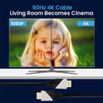Portronics Konnect Sync 3M HDMI Cable