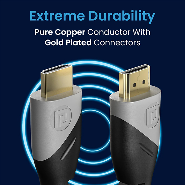 Portronics Konnect Sync 3M HDMI Cable