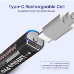 Portronics Lithius Pro AA Rechargeable Batteries