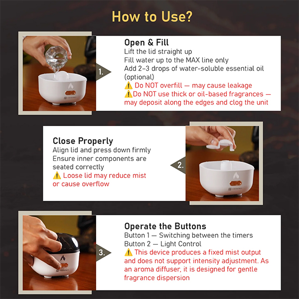 Portronics Magma Pro Mist Diffuser