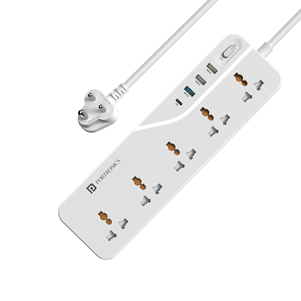 Portronics Power Plate 22 Extension Board
