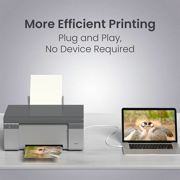 Portronics Printlink 3 USB A To USB B Printer Cable