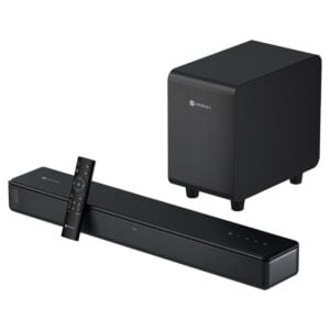 Portronics Sound Slick X 250W Bluetooth Soundbar with Wired Subwoofer