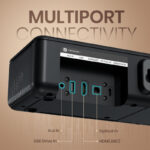 Portronics Sound Slick X 250W Bluetooth Soundbar with Wired Subwoofer
