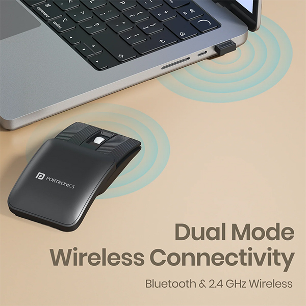 Portronics Toad Fold Rechargeable Wireless Mouse