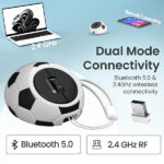 Portronics ToadPlay Football Mini Wireless Mouse