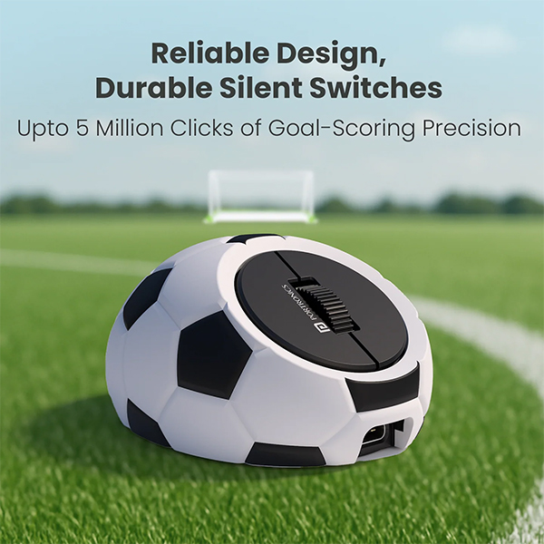 Portronics ToadPlay Football Mini Wireless Mouse