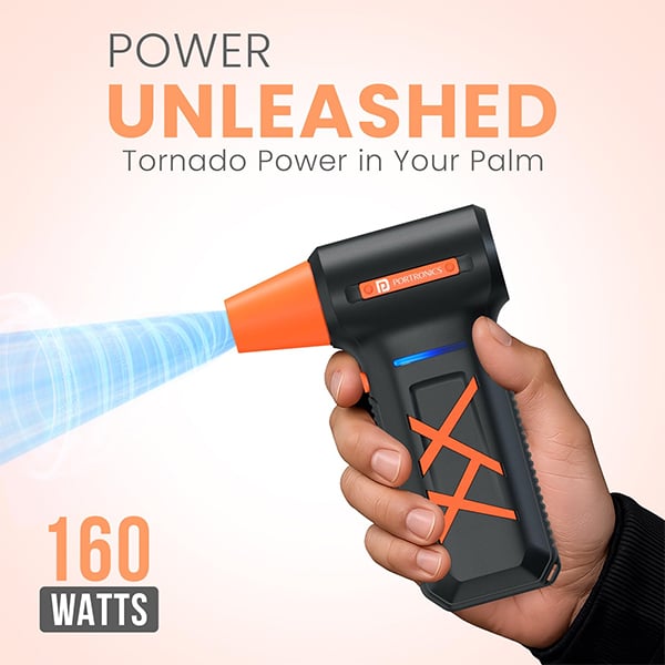 Portronics Tornado Plus Handheld Air Duster