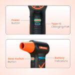 Portronics Tornado Plus Handheld Air Duster