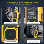 Portronics Vayu 3T Transparent Tyre Inflator