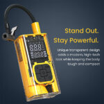 Portronics Vayu 3T Transparent Tyre Inflator