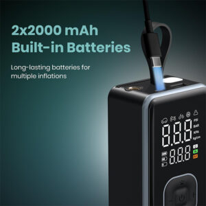 Portronics Vayu 8.0 Digital Tyre Inflator