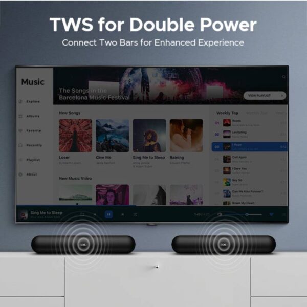 boAt Aavante Bar 490 10W Bluetooth Soundbar