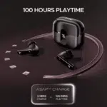 boAt Airdopes Plus 318 Earbuds active black