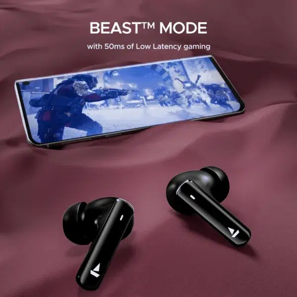 boAt Airdopes Plus 318 Earbuds active black