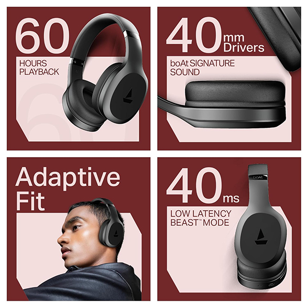 boAt Rockerz 412 Wireless Headphone