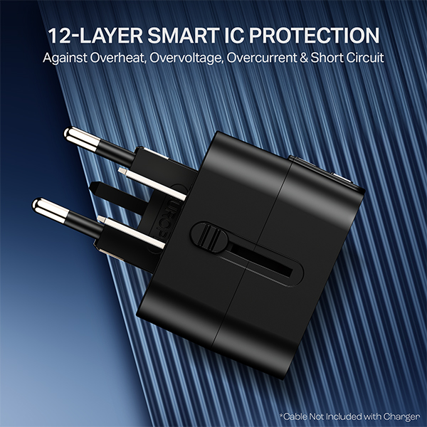 boAt Universal Adapter C10 Travel Adapter