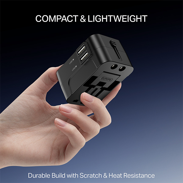 boAt Universal Adapter C10 Travel Adapter