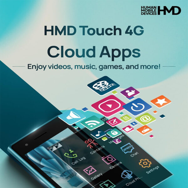 HMD Touch 4G Dual Sim Feature Phone (Original)