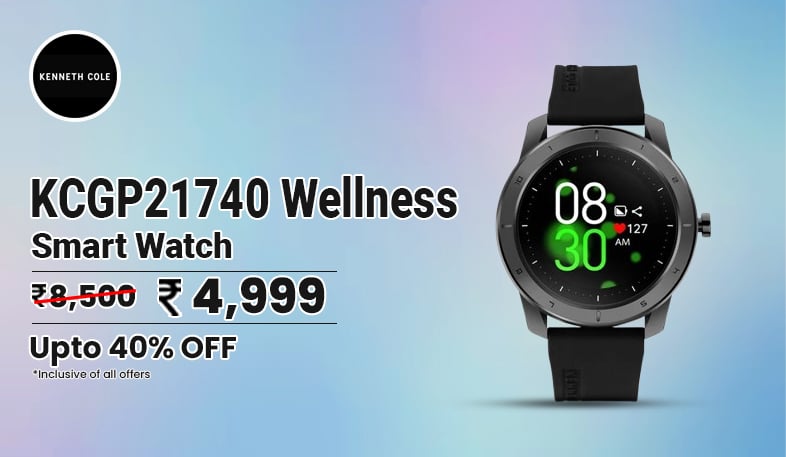 Kenneth Cole KCGP21740 Wellness Unisex Smart Watch