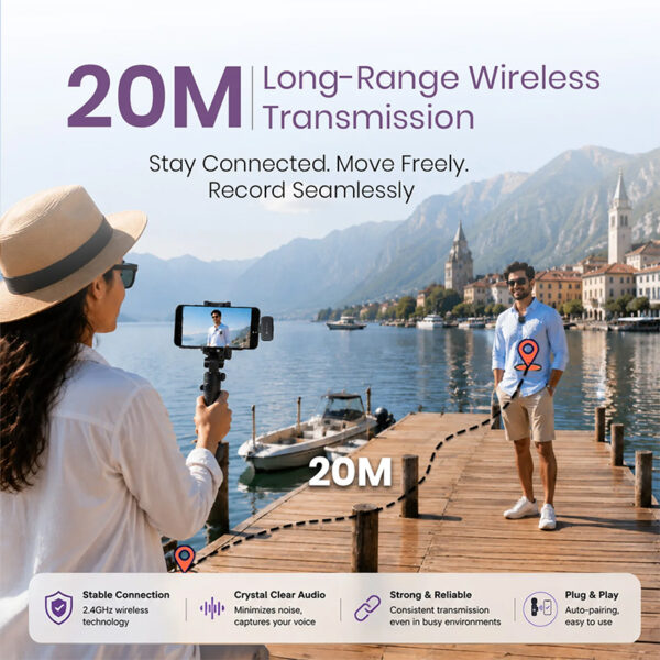 Portronics VlogMate C Microphone