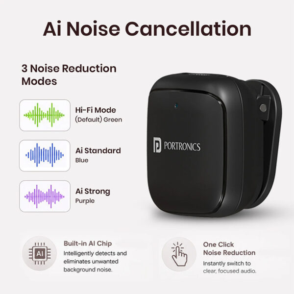 Portronics VlogMate Ultra Microphone
