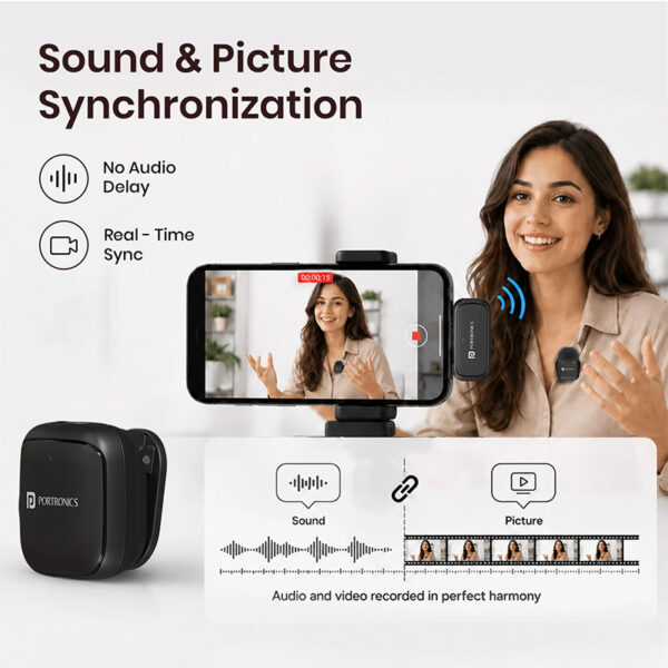 Portronics VlogMate Ultra Microphone