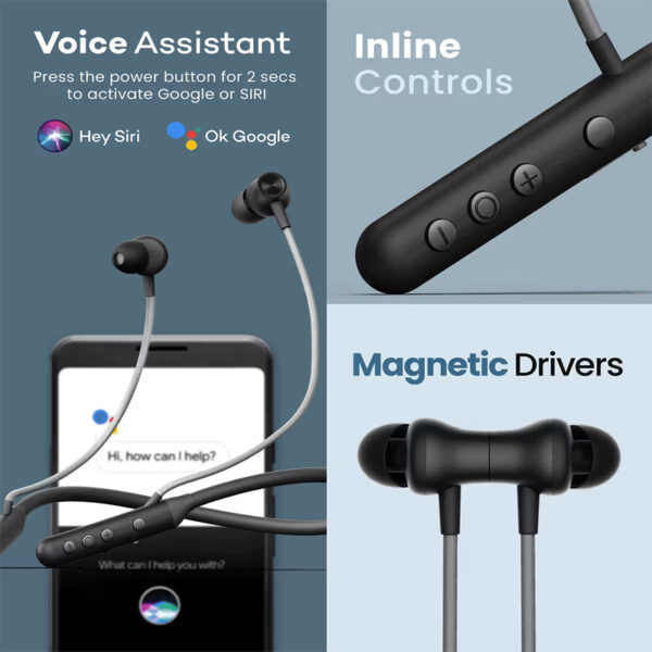 GoBoult Surge Wireless Bluetooth Neckband