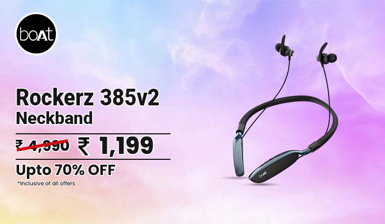 boAt Rockerz 385v2 Bluetooth Headset
