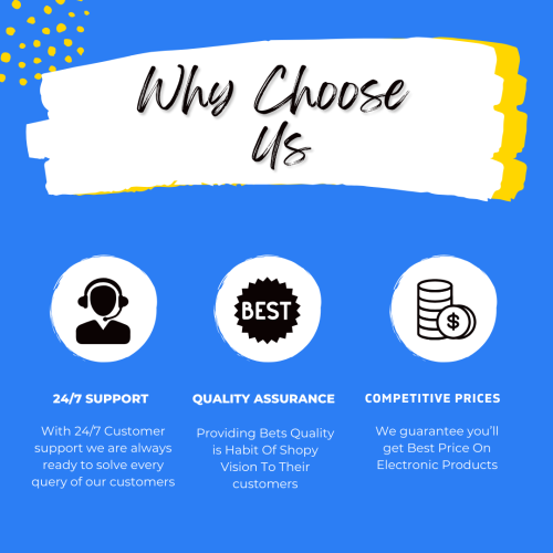 Why choose shopy vision for online electronic shopping